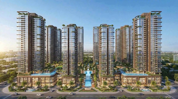 LUMIÈRE Hanoi Seasons Garden phối cảnh tổng thể dự án căn hộ cao cấp