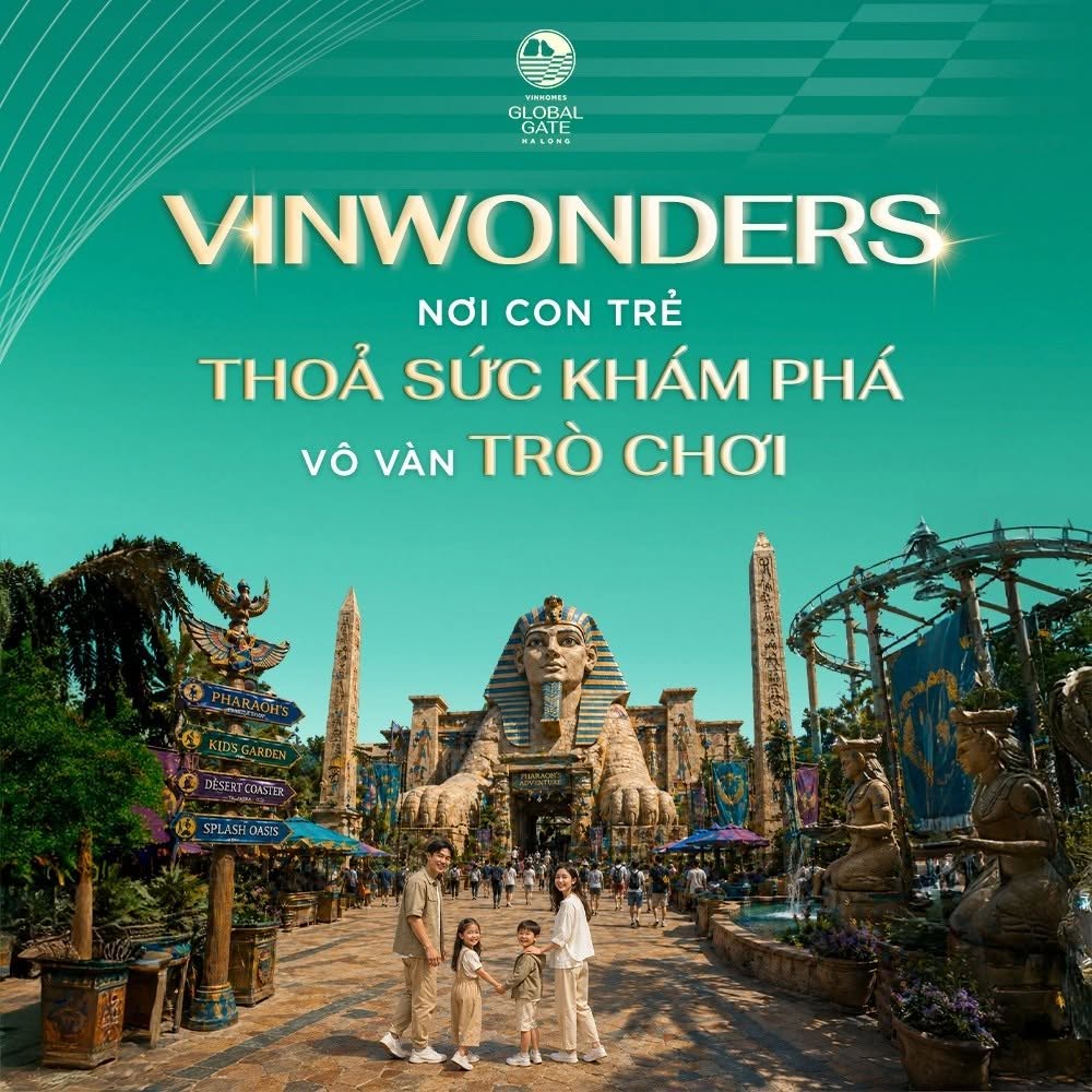 Vinhomes Global Gate Hạ Long phối cảnh đại đô thị bên vịnh biển di sản